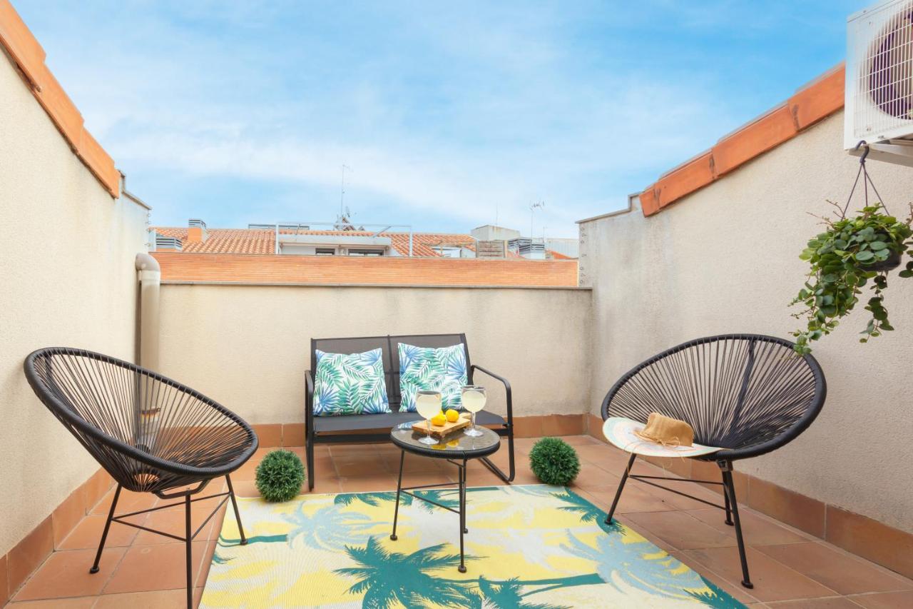 Elegante Duplex En Terrassa, Barcelona Apartamento Exterior foto